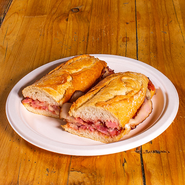 bocadillo bacon queso