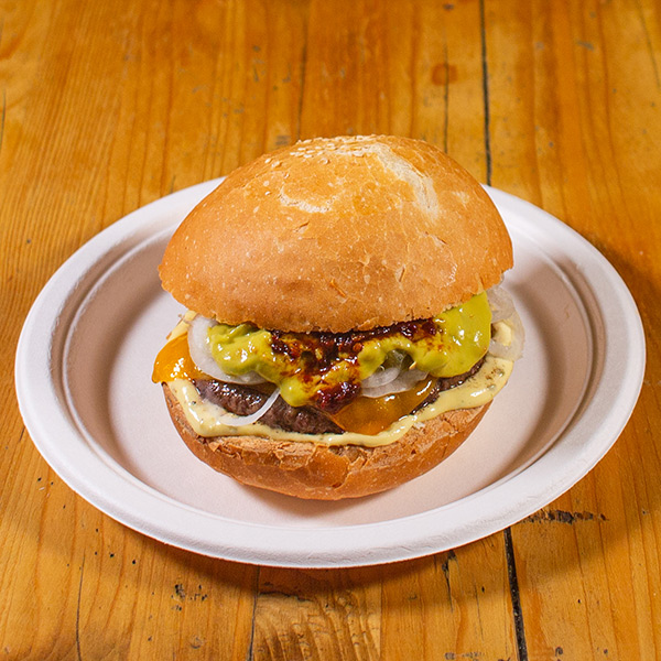 hamburguesa mexicana picante