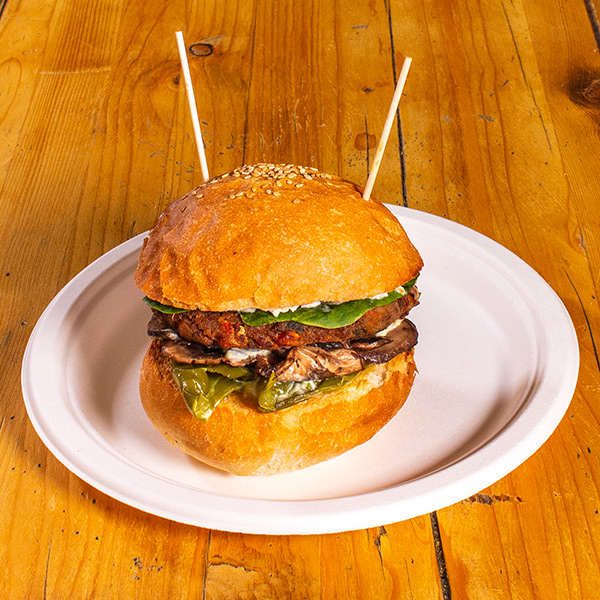 hamburguesa portobello