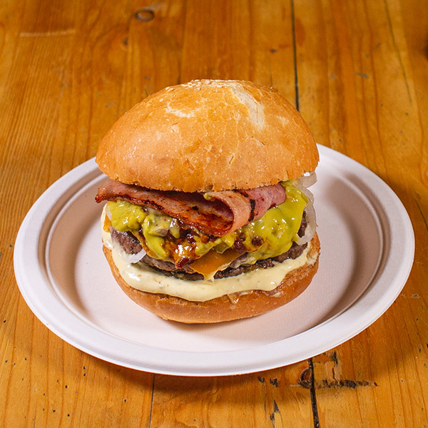 hamburguesa guacamole